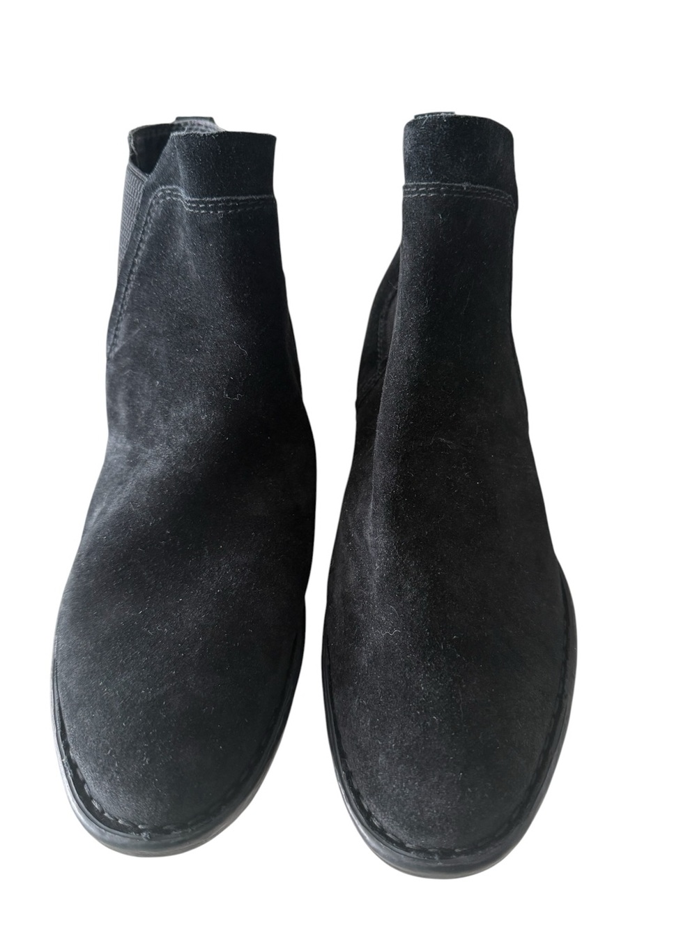 Born Black Suede Chelsea Ankle Boots - Picture 6 of 7